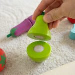 หั่นผักผลไม้ วัสดุไม้ ของเล่นเด็ก 1 ขวบ 2 ขวบ