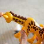 โมเดลสัตว์ ปลอดภัย เอาเข้าปากได้ กระตุ้นคำศัพท์ ของเล่นเด็ก 1 ขวบ